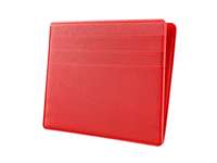 Картхолдер для денег и шести пластиковых карт Favor, красный