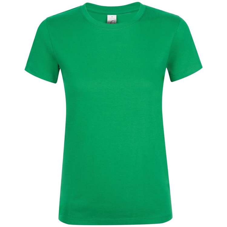 Футболка женская REGENT WOMEN ярко-зеленая, размер XL