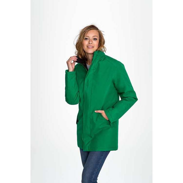 Куртка на стеганой подкладке Robyn, темно-зеленая, размер M
