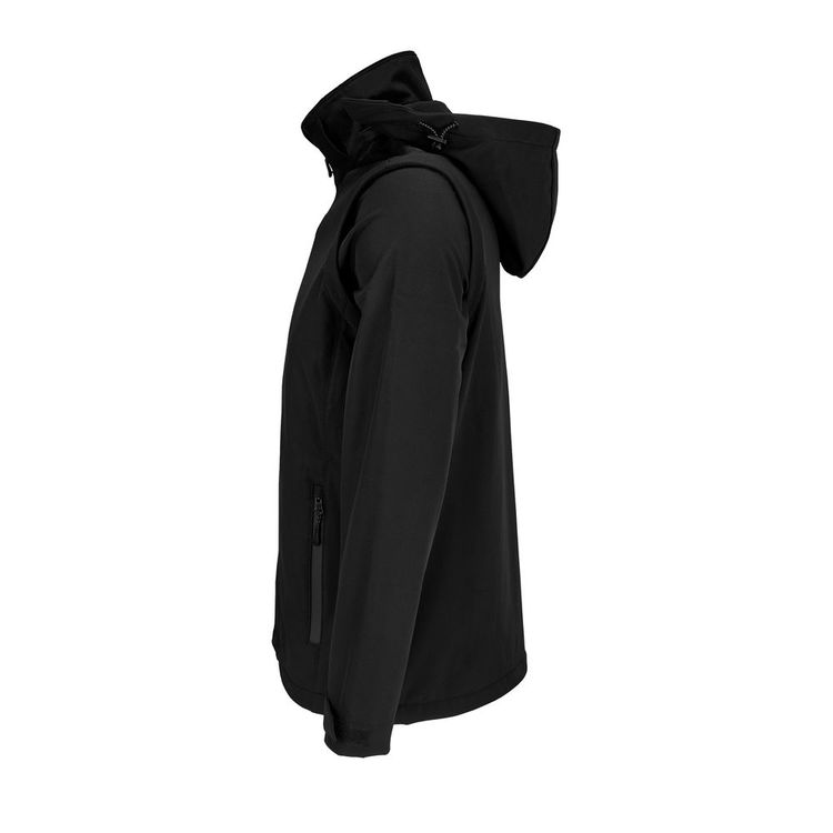 Куртка-трансформер унисекс Falcon, черная, размер XXL