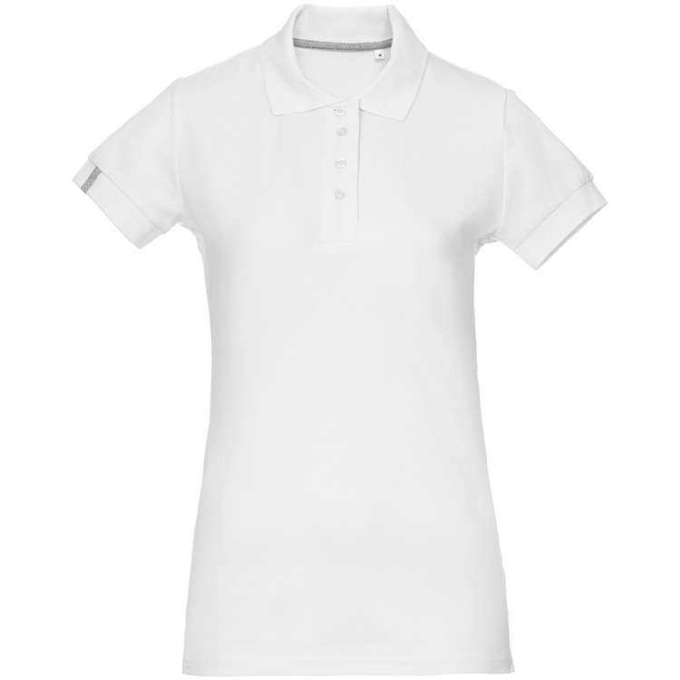 Рубашка поло женская Virma Premium Lady, белая, размер XL