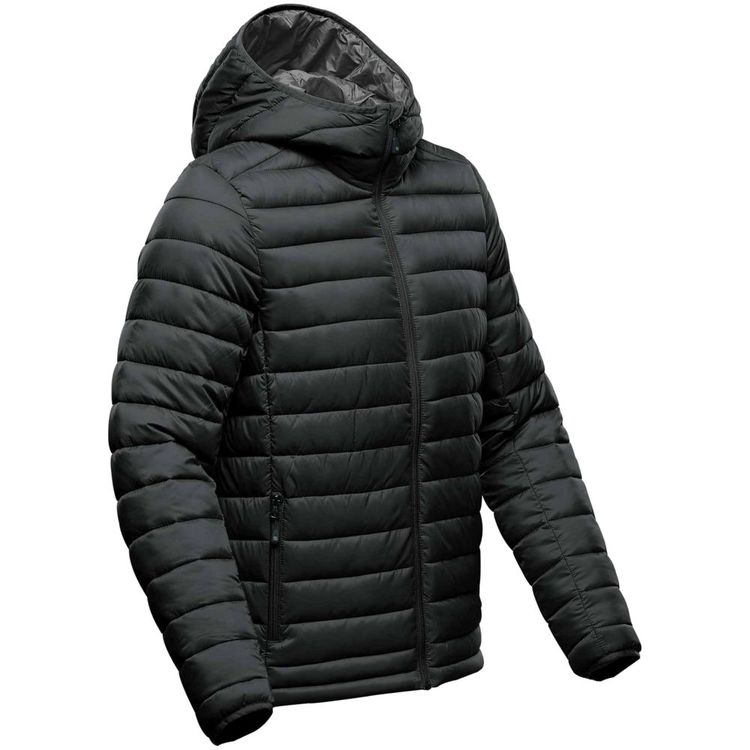Куртка компактная мужская Stavanger черная с серым, размер 4XL
