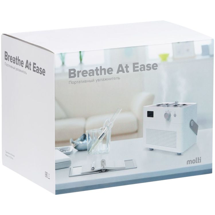 Увлажнитель-ароматизатор Breathe at Ease, белый