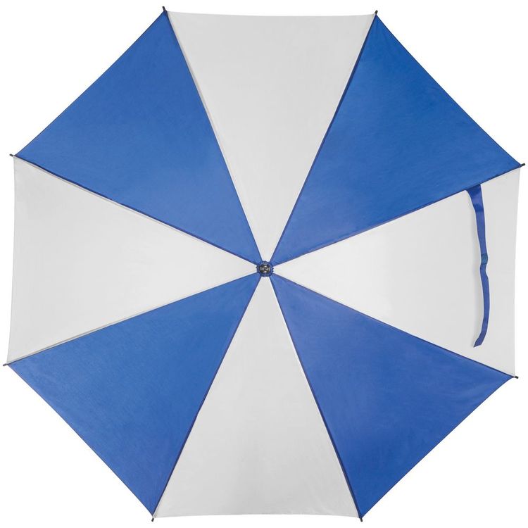 Зонт-трость Milkshake, белый с синим