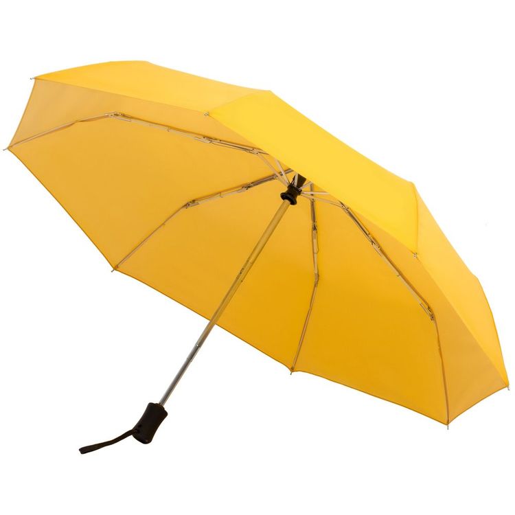 Зонт складной Show Up со светоотражающим куполом, желтый