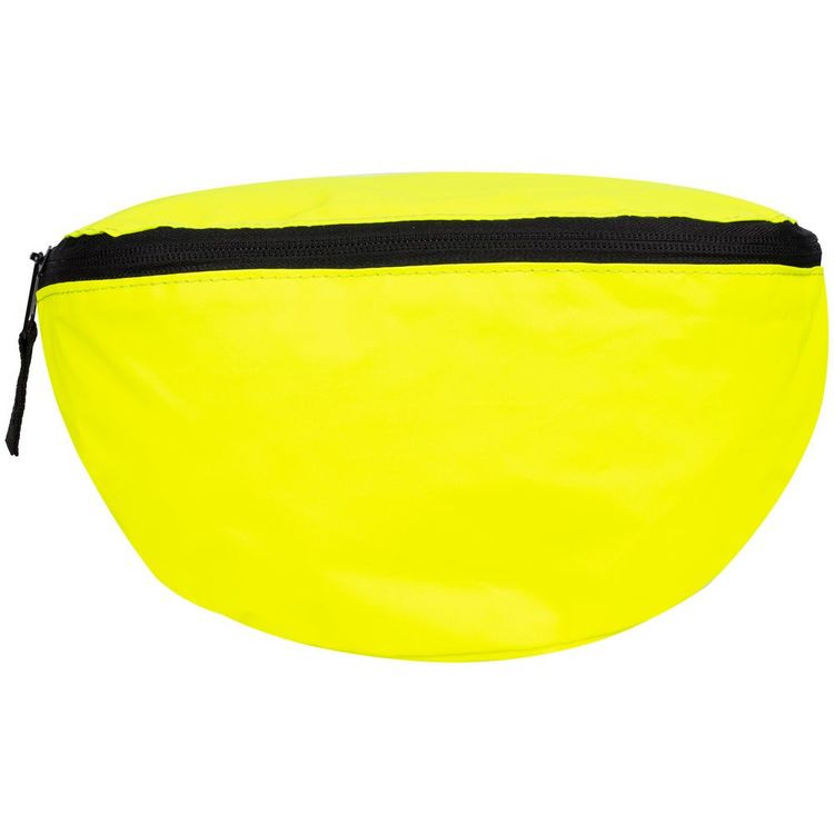 Поясная сумка Manifest Color из светоотражающей ткани, неон-желтая