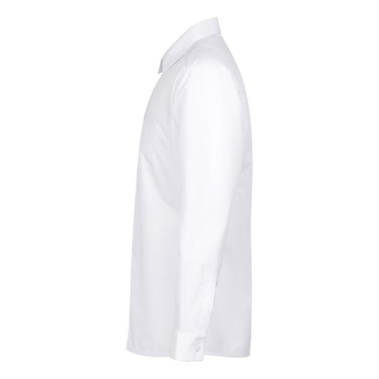 Рубашка мужская с длинным рукавом Collar, белая, размер 70; 182