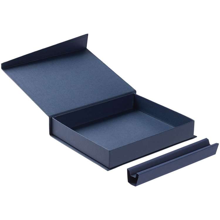 Коробка Duo под ежедневник и ручку, синяя