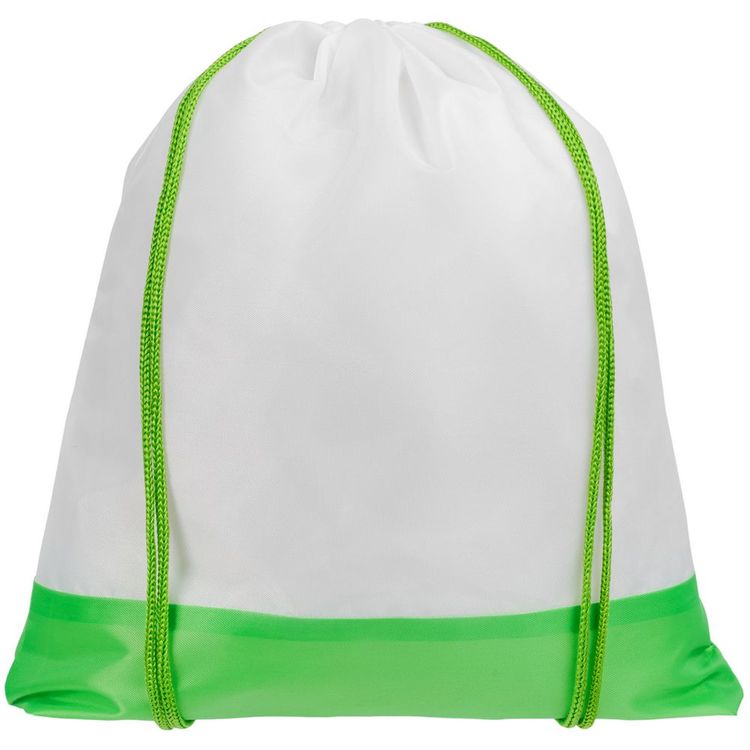 Рюкзак детский Classna, белый с зеленым