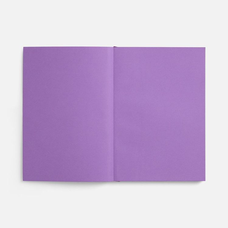 Ежедневник Flat, недатированный, фиолетовый, ver.2