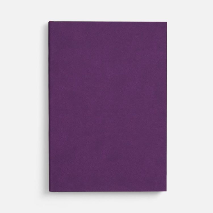 Ежедневник Flat, недатированный, фиолетовый, ver.2