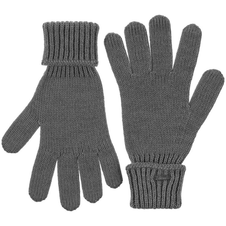 Перчатки Alpine, серый меланж, размер S/M