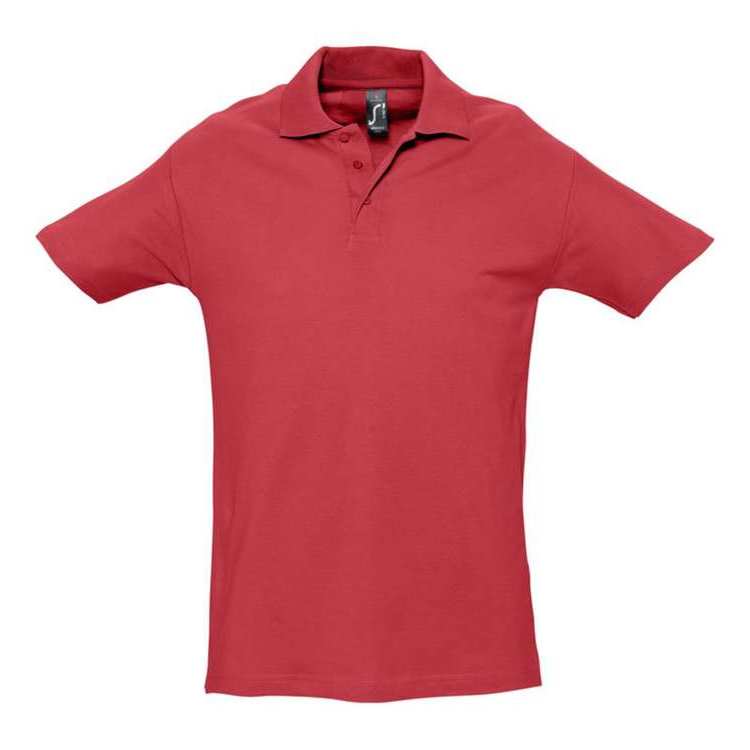 Рубашка поло мужская SPRING 210 красная, размер 5XL