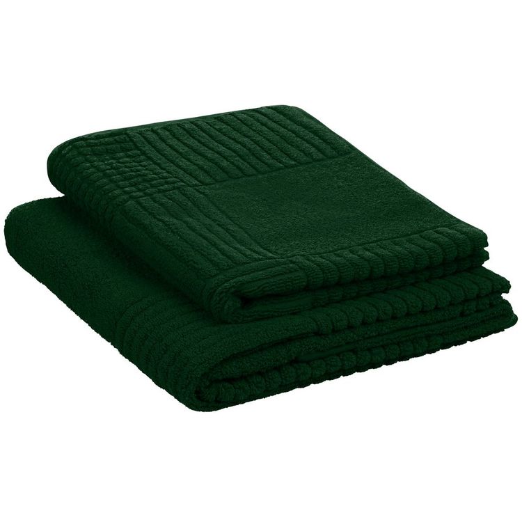 Полотенце Farbe, среднее, зеленое