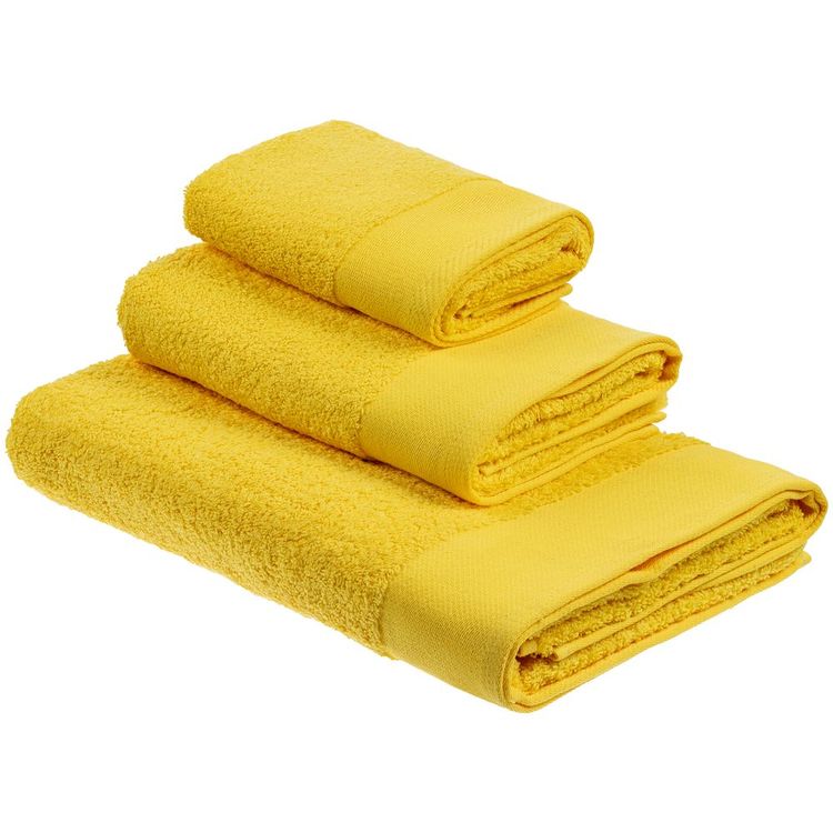 Полотенце Odelle, среднее, желтое