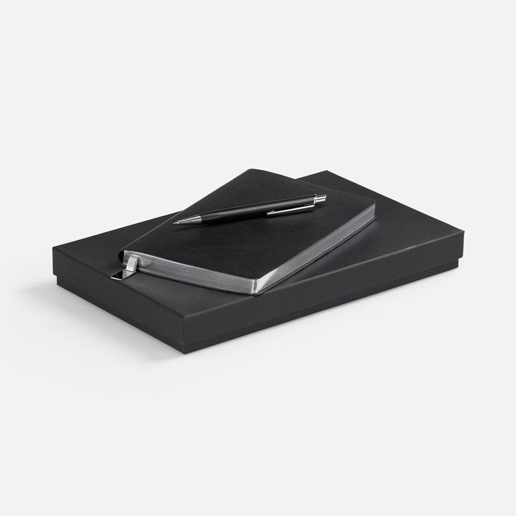 Набор Petrus, черный с серебром