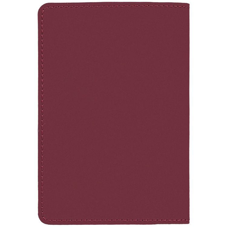 Обложка для паспорта Alaska, красная