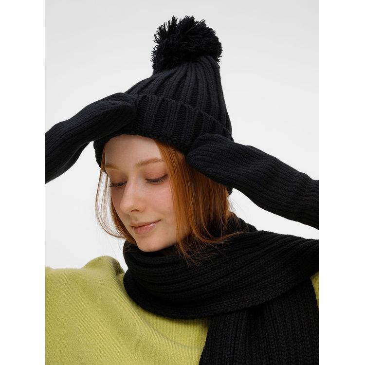 Шарф HappyGo, черный