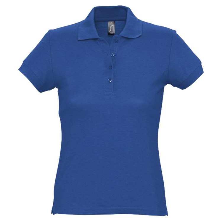Рубашка поло женская PASSION 170 ярко-синяя (royal), размер M