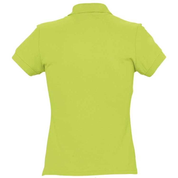 Рубашка поло женская PASSION 170, зеленое яблоко