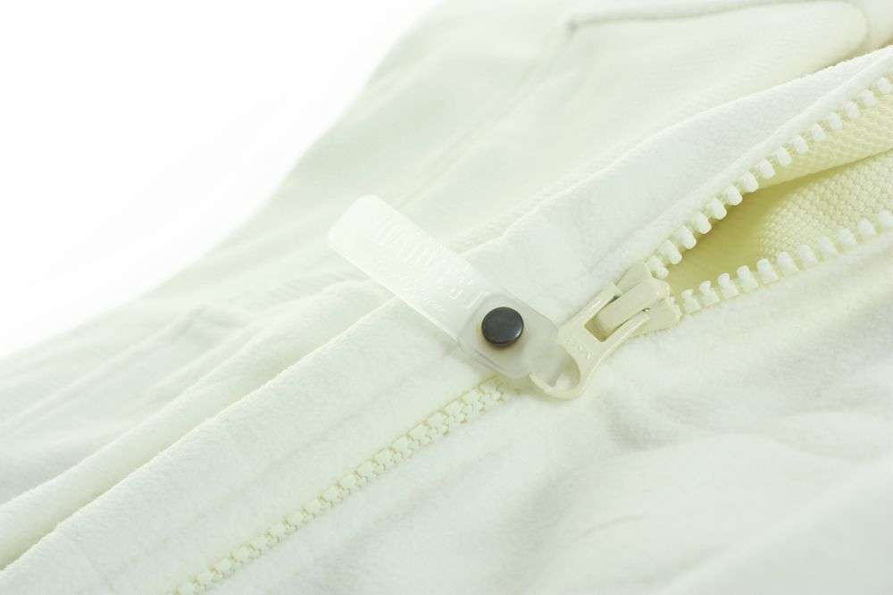 Куртка флисовая мужская LANCASTER, белая с оттенком слоновой кости, размер XXL