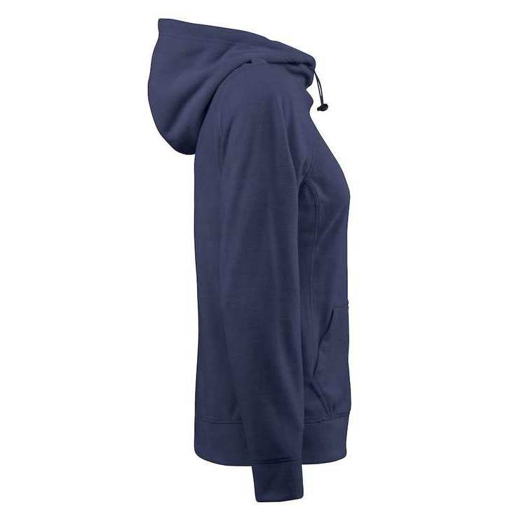 Толстовка флисовая женская Switch темно-синяя, размер XL