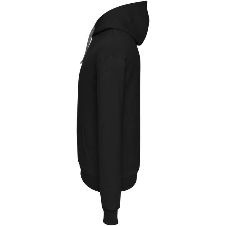 Толстовка с капюшоном Unit Kirenga черная, размер 4XL