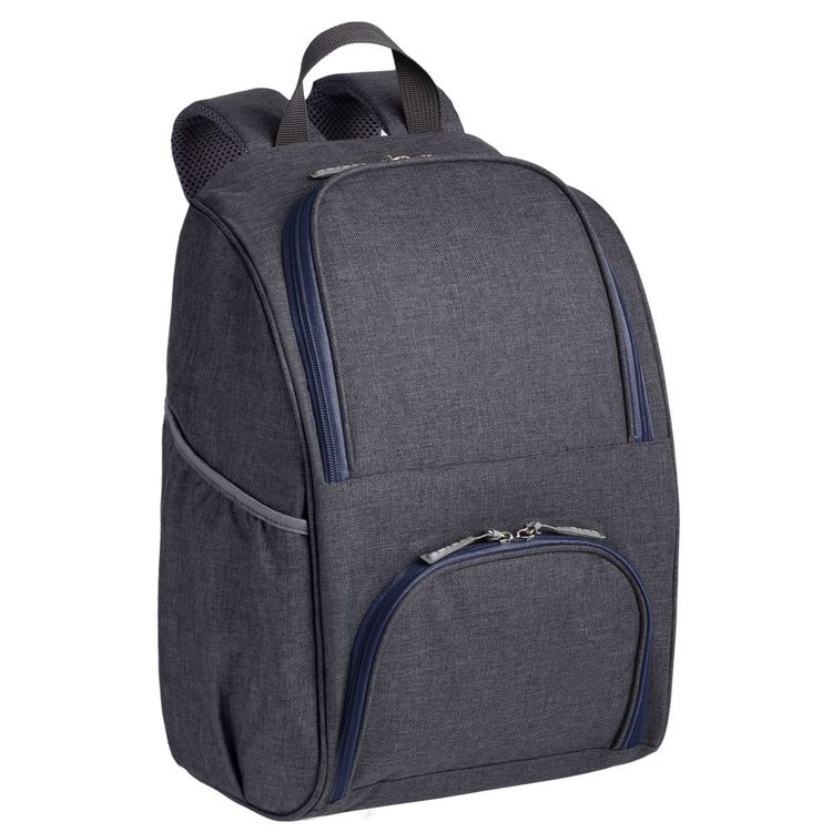 Изотермический рюкзак Liten Fest, серый с темно-синим