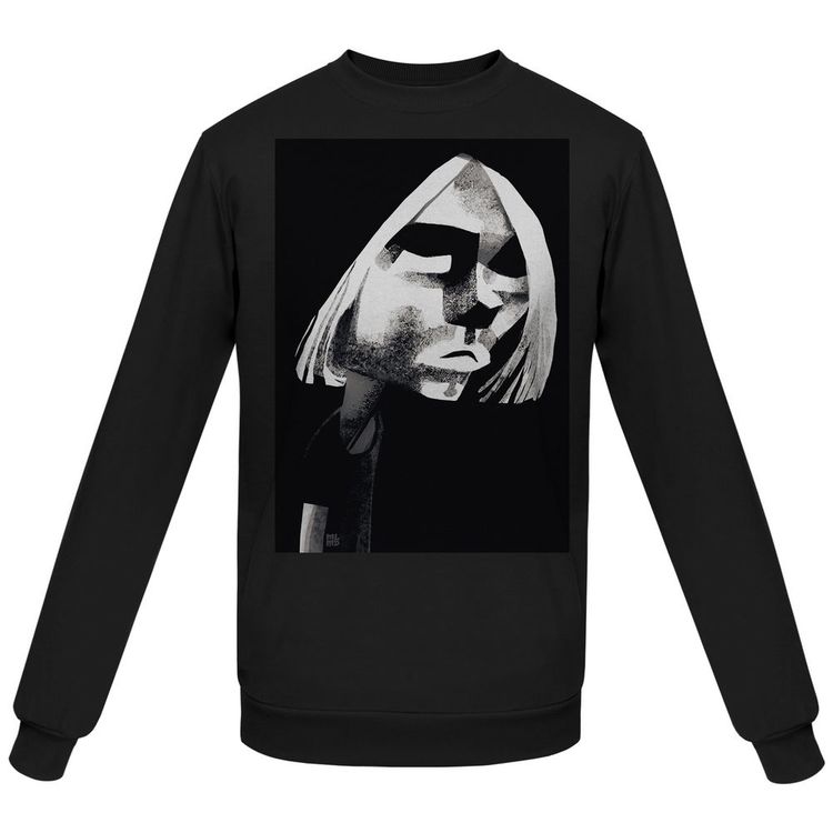 Толстовка «Меламед. Kurt Cobain», черная, размер L