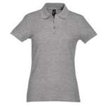 Рубашка поло женская Passion 170, серый меланж