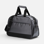 Спортивная сумка Atlantes, светло-серая с черным