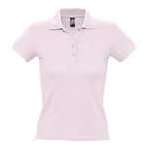 Рубашка поло женская PEOPLE 210, нежно-розовая