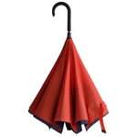 Зонт наоборот Unit Style, трость, сине-красный