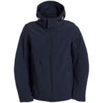 Куртка мужская Hooded Softshell темно-синяя