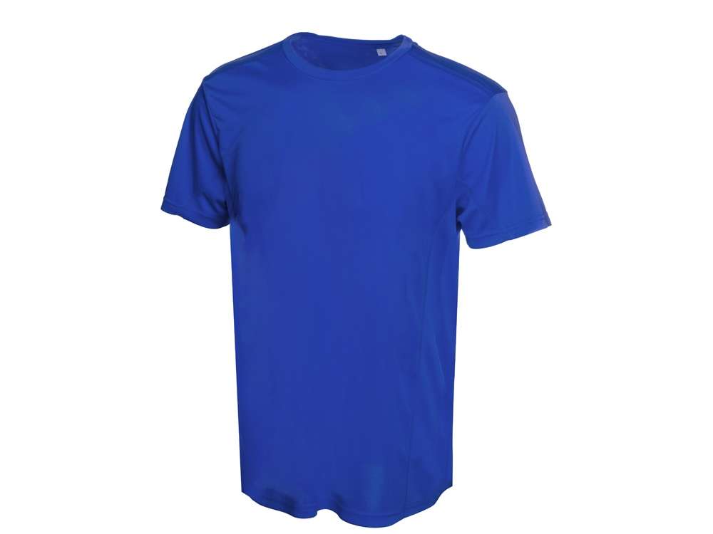 Мужская спортивная футболка Turin из комбинируемых материалов, классический синий, размер 52