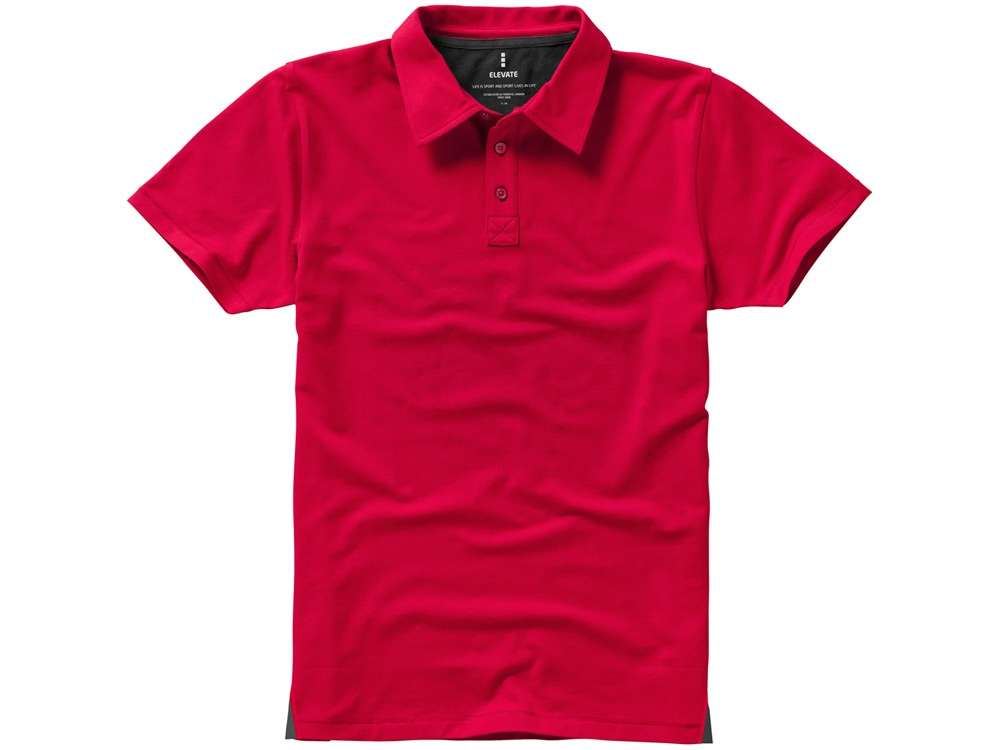Рубашка поло Markham мужская, красный/антрацит