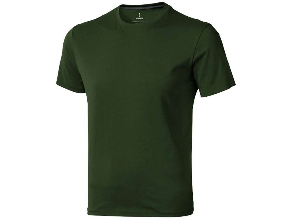 Nanaimo мужская футболка с коротким рукавом, армейский зеленый, размер 52