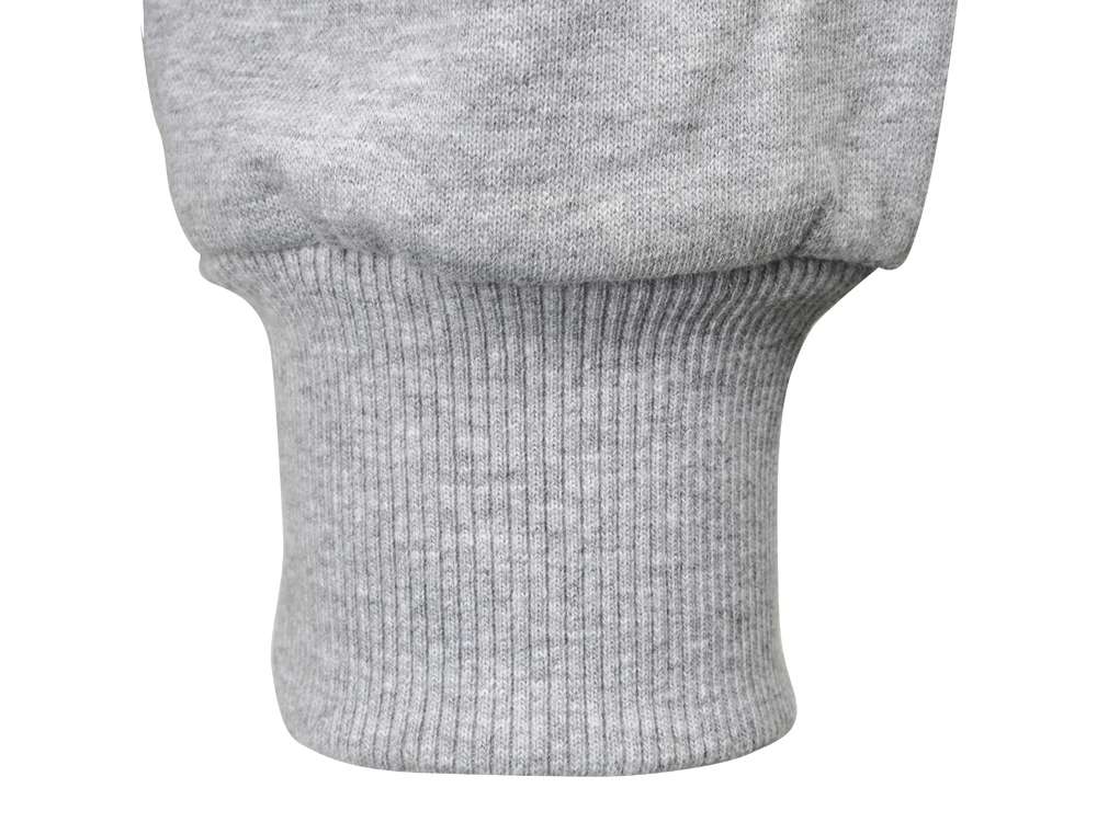 Толстовка унисекс Stream с капюшоном, серый меланж, размер 44