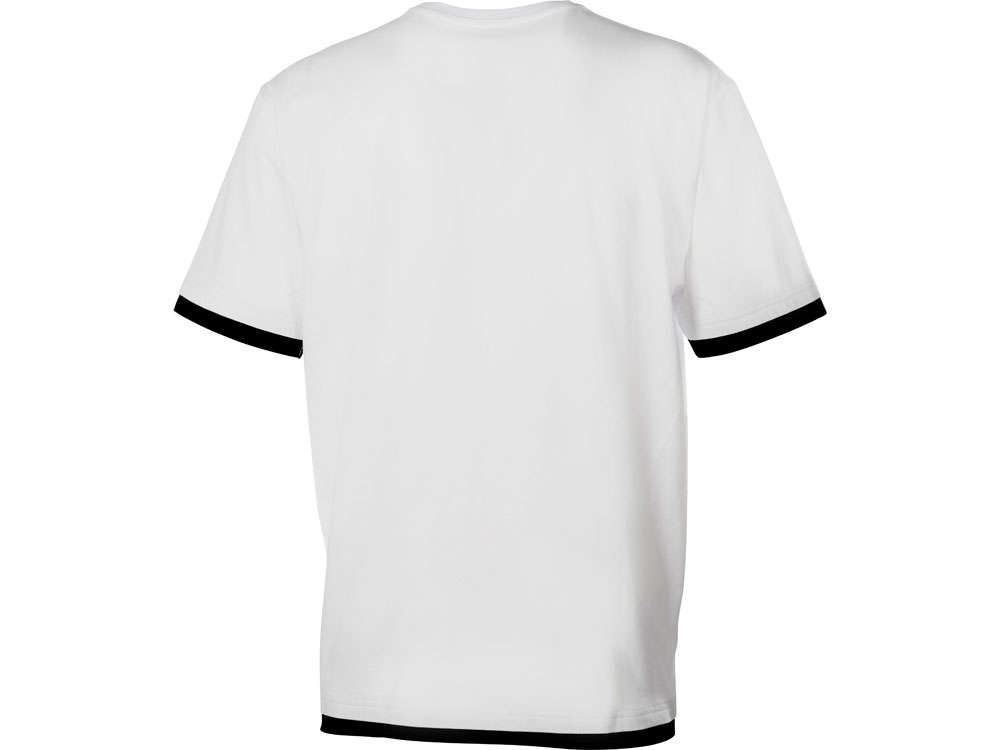 Футболка Rotterdam мужская, белый/черный, размер 56