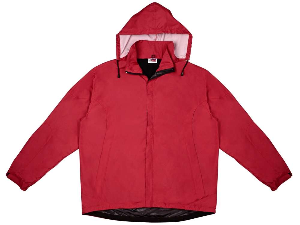 Куртка мужская с капюшоном Wind, красный, размер 50