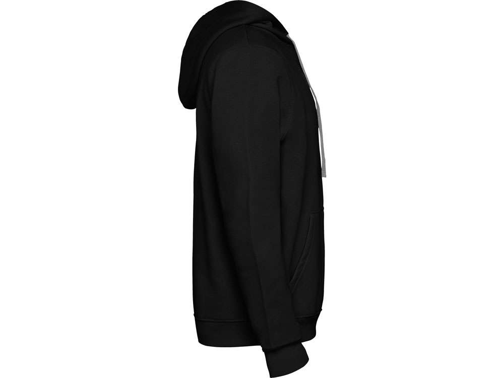 Толстовка с капюшоном Urban мужская, черный/серый, размер 58-60