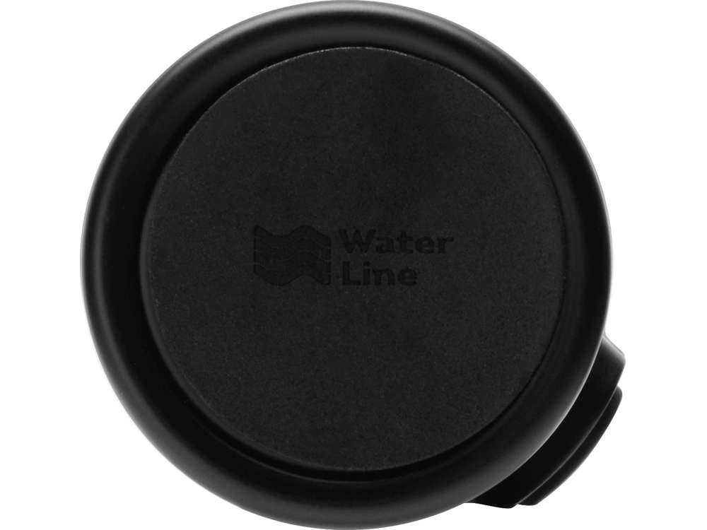 Вакуумная термокружка с кнопкой Upgrade, Waterline, черный