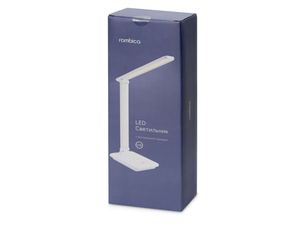 Настольная лампа Rombica LED FAROS, белый (квадратное основание)