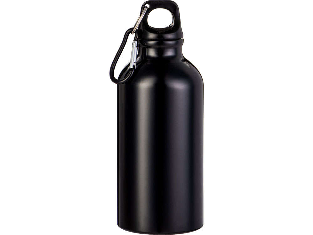 Бутылка Oregon с карабином 400мл, черный