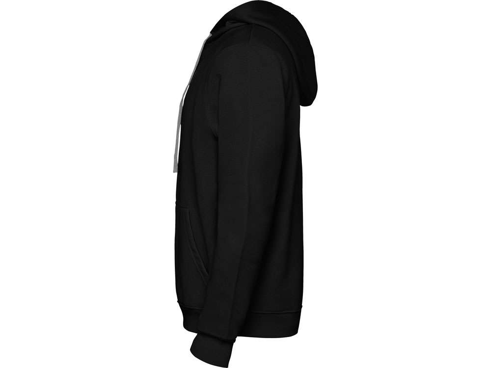 Толстовка с капюшоном Urban мужская, черный/серый, размер 58-60