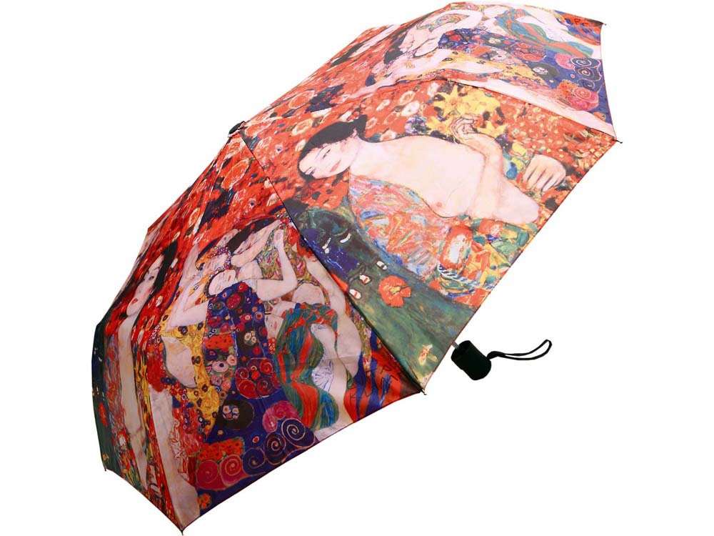 Набор: платок, складной зонт Климт. Танцовщица, красный