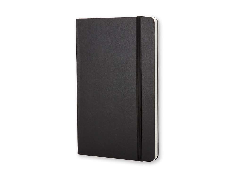 Записная книжка Moleskine Classic (в клетку) в твердой обложке, Large (13х21см), черный