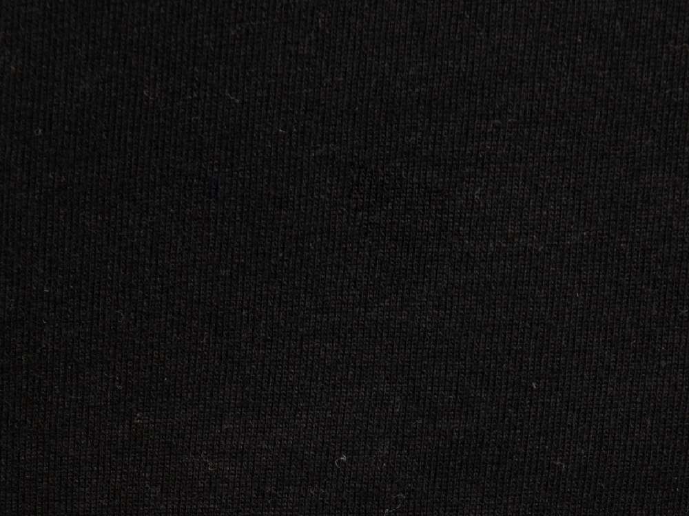 Футболка из френч терри Warsaw унисекс 220гр, черный, размер 50