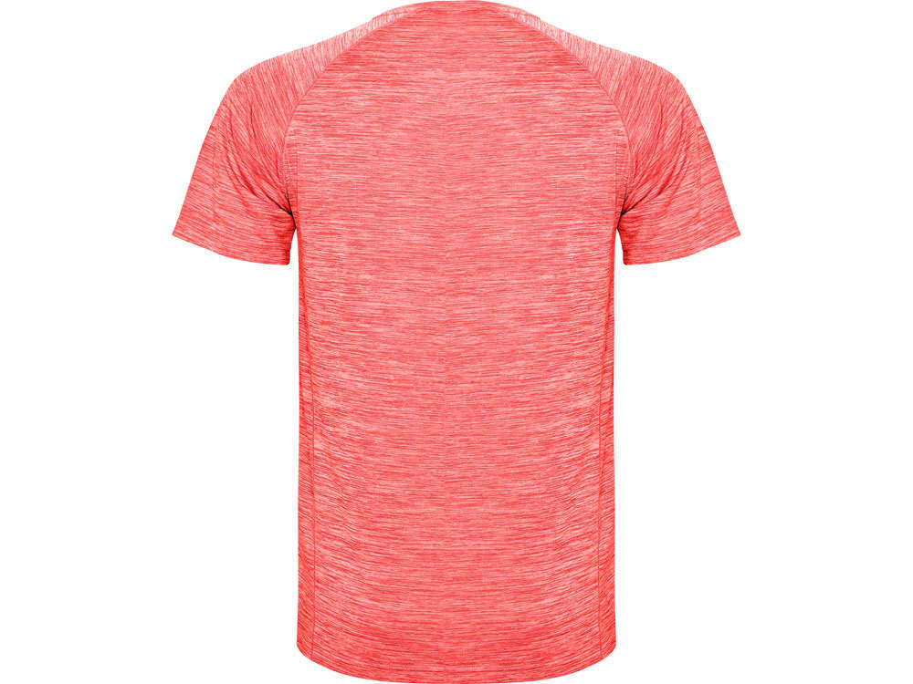 Спортивная футболка Austin мужская, меланжевый неоновый коралловый, размер 44