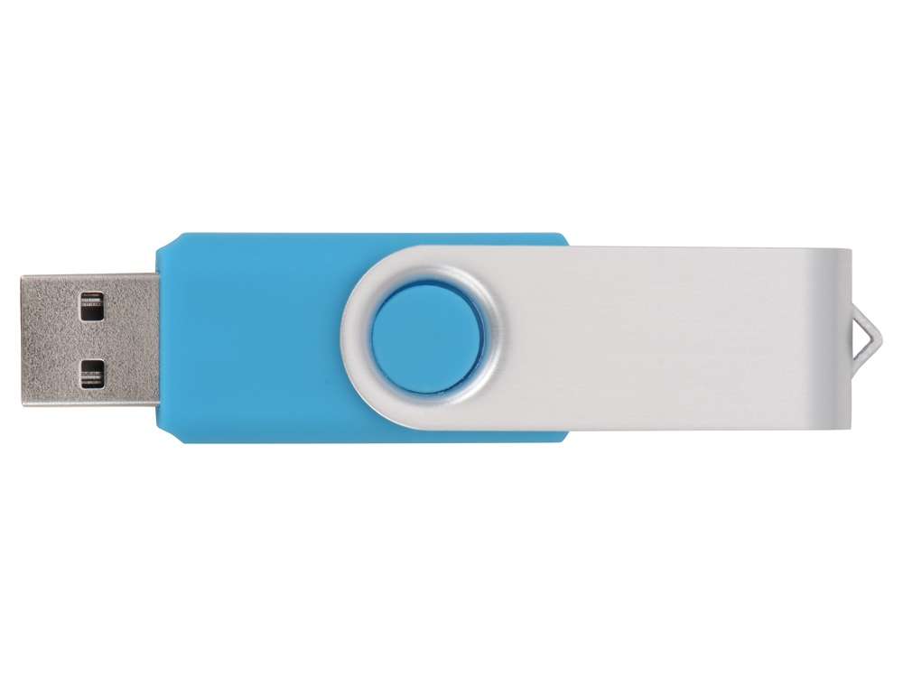 Флеш-карта USB 2.0 16 Gb Квебек, голубой